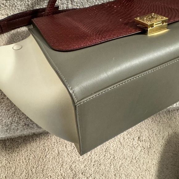 Celine Trio Color Python Trapeze - Picture 6 of 13